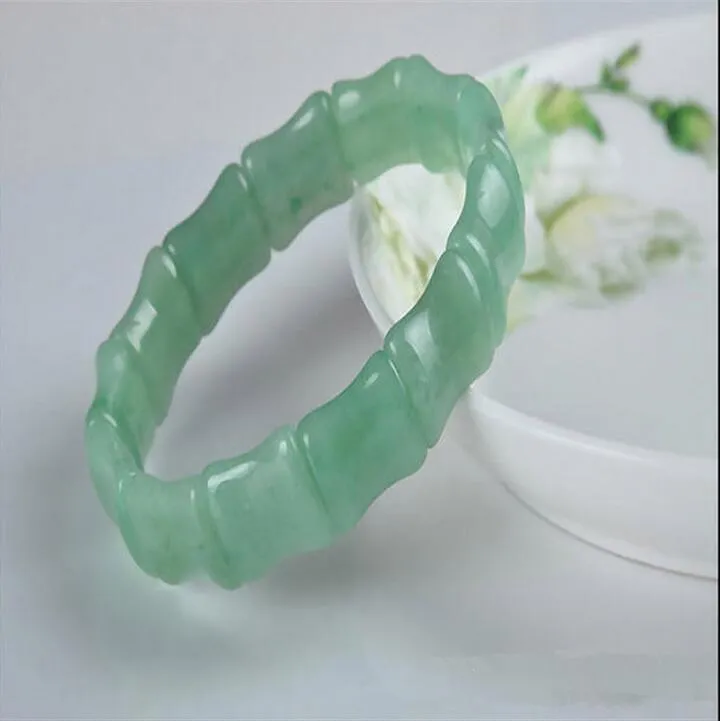 Natuurlijke Dongling Jade armband handgesneden gelukssieraden voor heren en dames met certificaat273m