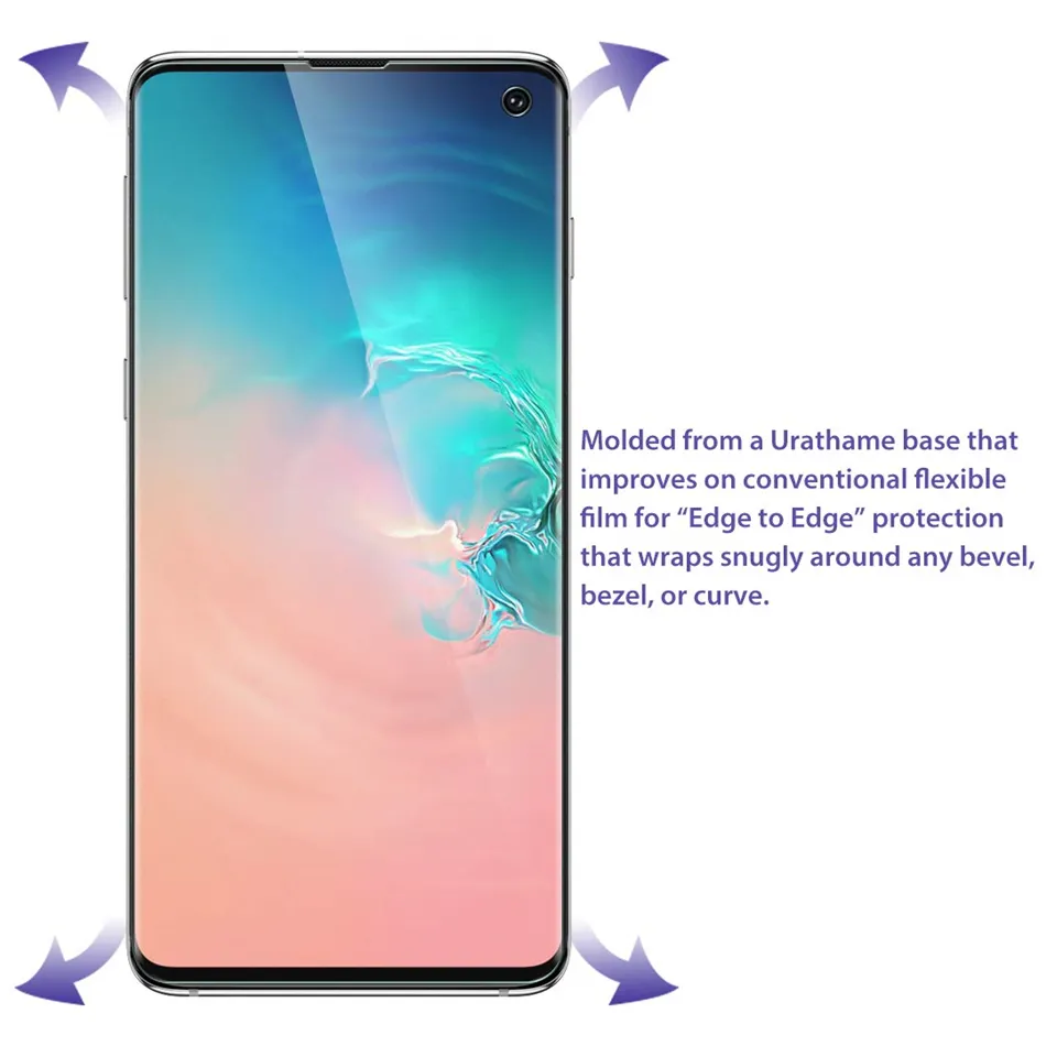 Samsung Galaxy S21 S10 S10Plus S20 S9 Note 9 10 Plus Full Cover Curved High Clear Front Protection Films 소프트 TPU 용 스크린 보호기