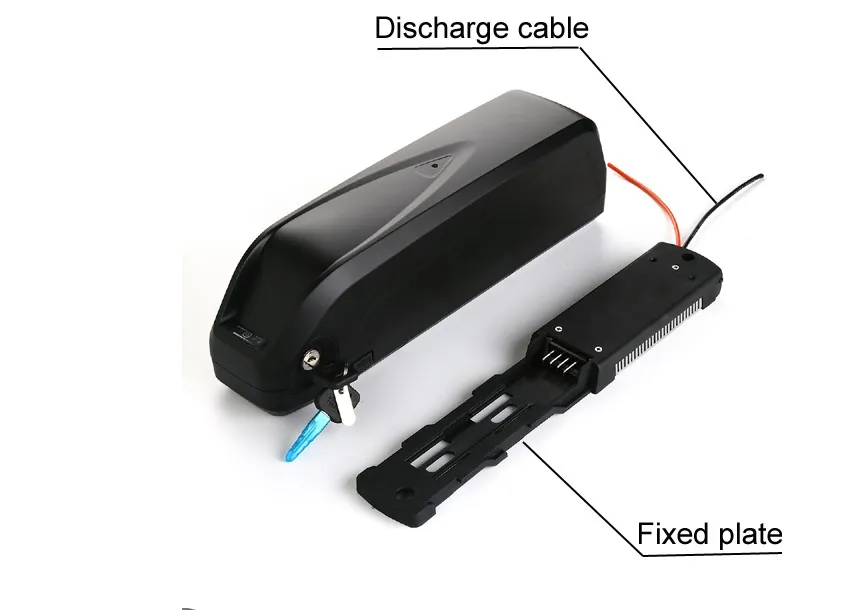 Batteria elettrica per tubo obliquo per biciclette ad alta capacità 48V 17AH 18AH 1000W uso batteria LG Batteria agli ioni di litio E-bike Kit motore EU no tax