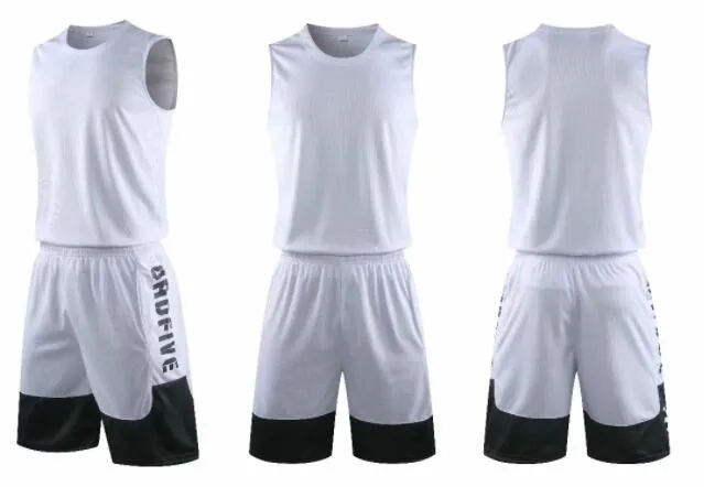 2019 Men's Personality Shop popolare abbigliamento da basket personalizzato Maglia da uomo Performance personalizzata Maglie da basket Set con pantaloncini Kit uniformi