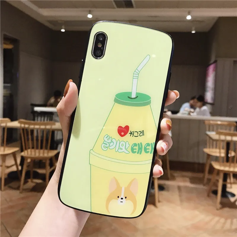 iPhone 11 Pro Max XR Xsmax 7 8 Plus 6 6S 소프트 IMD 전신 백 커버 콕 선물