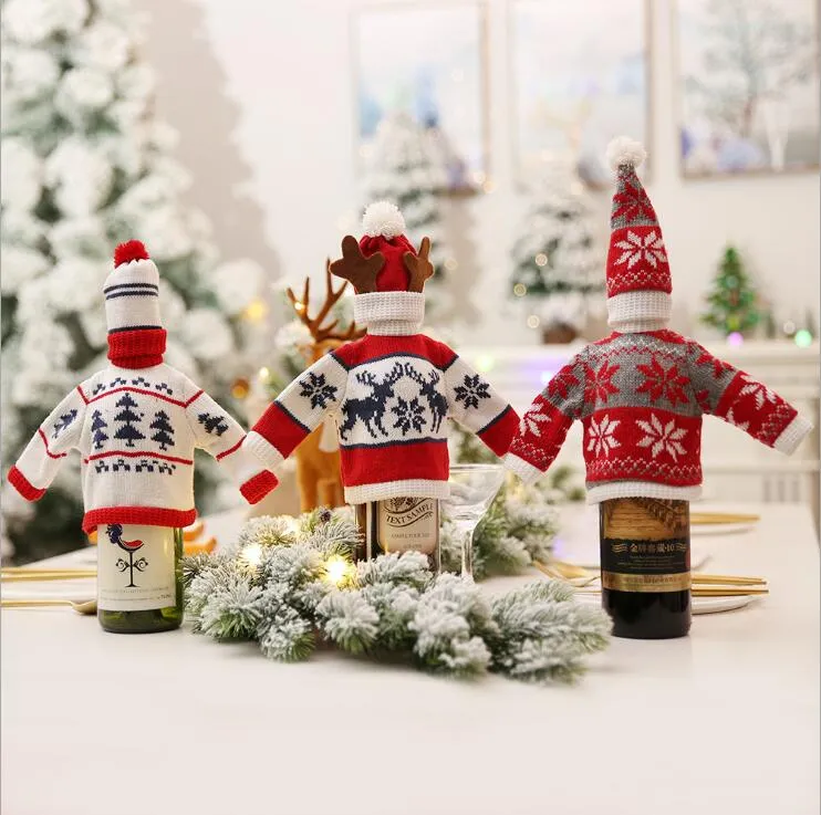 Ugly sweater deals bottle cover