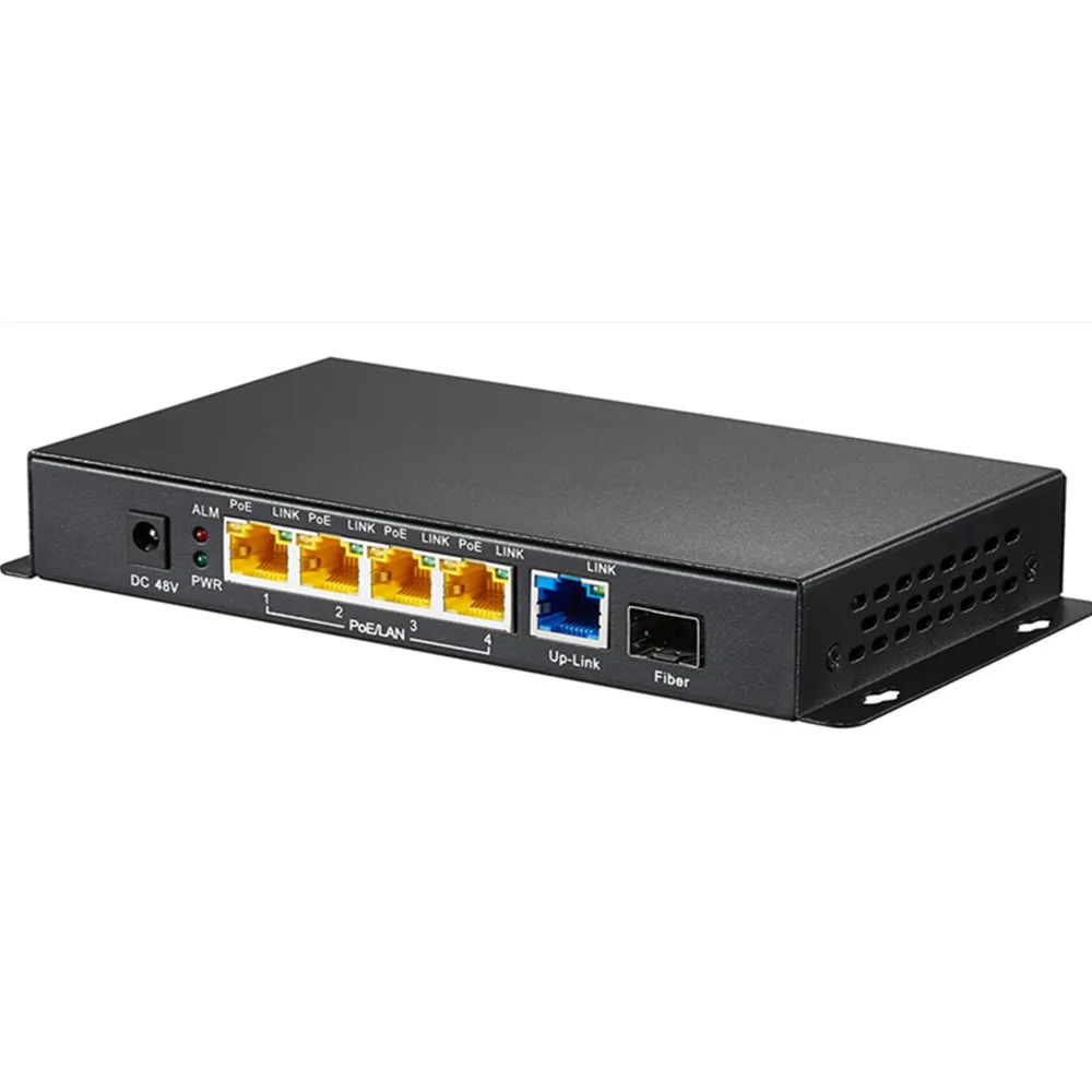 Freeshipping 10/100/1000 M POE Switch AP Gerente RJ45 Porta Uplink Porta POE Interruptor De Rede De Câmeras De Rede Compatíveis E AP Poder Sem Fio