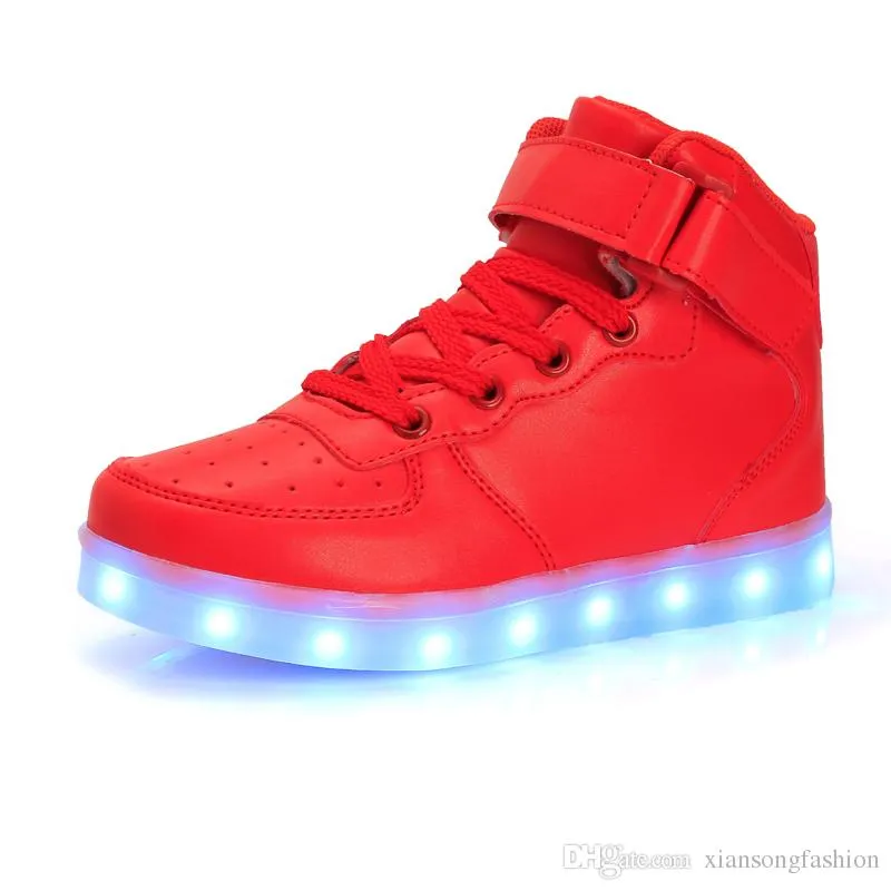 Red led shoes discount