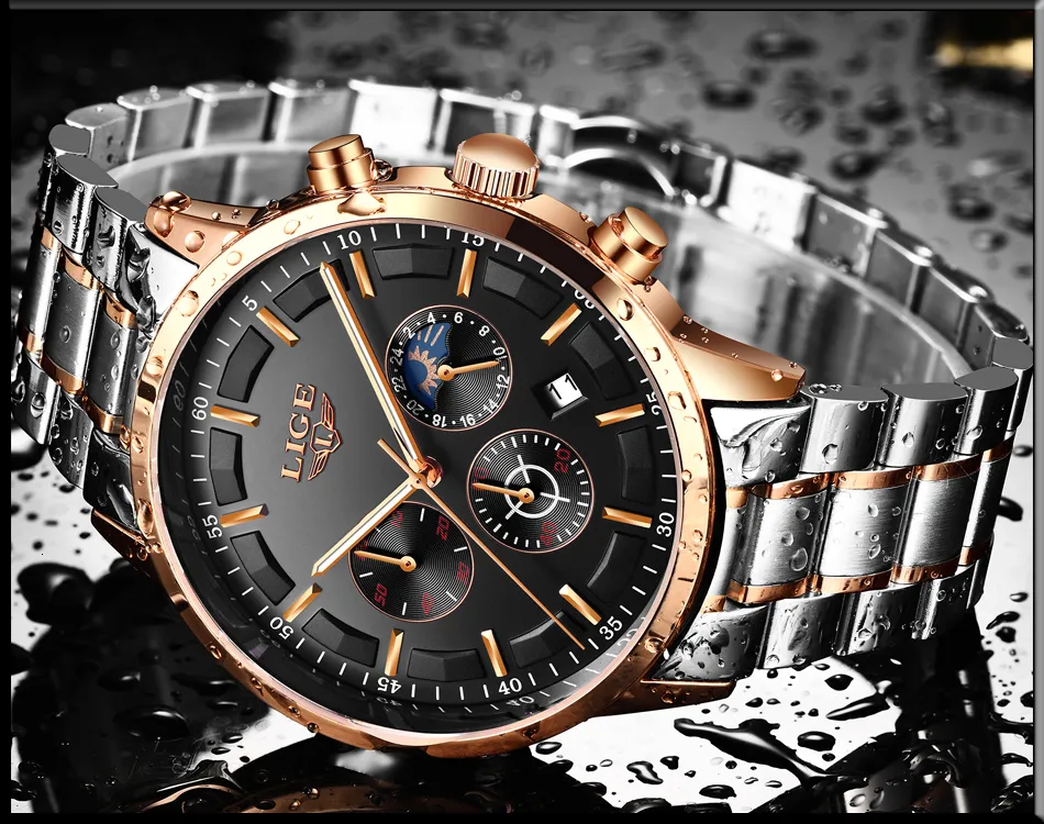 Relojes 2018 watch men hot sale lige