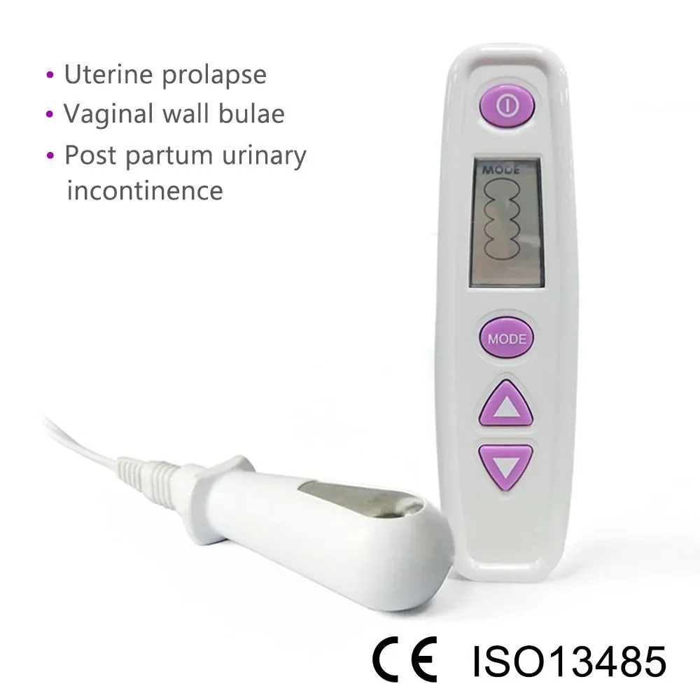 TENS / EMS PELVIC Floor Symbolulator mięśniowy Trainer Waginal Kegel Exerciser Kobiety Poprawa nietrzymania moczu Rozczucie intymne Dokręcić CE