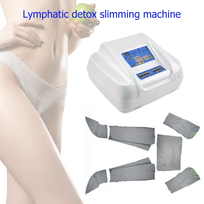 New professional Pressotherapy Air pressure lymphatic drainage massage infrared whole body detox slimming lymphatic detoxification machine
