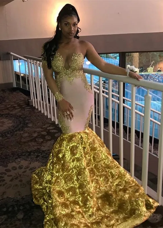 strapless open back dress Sparkly Dark Green Sequin Feather Long Prom Dress main image 0