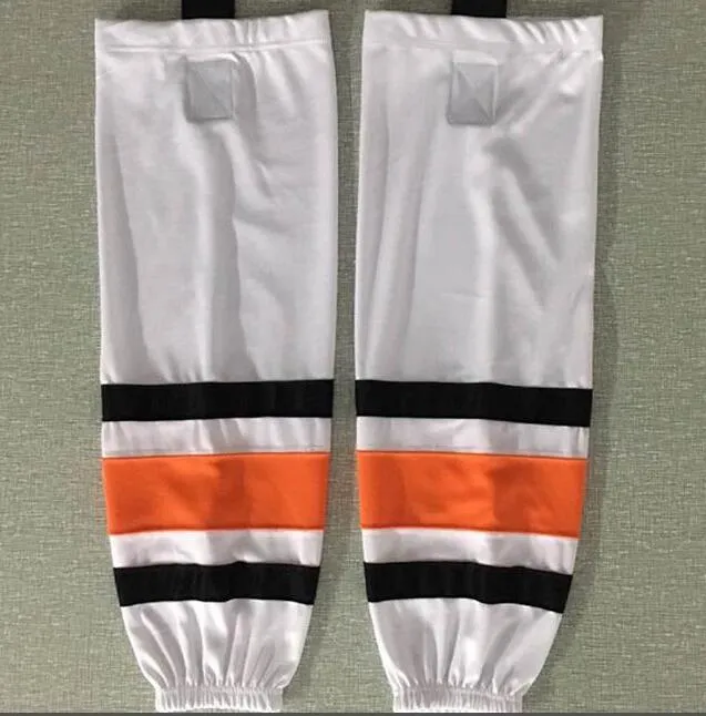 Chaussettes blanches d'entraînement sur glace pour hommes et jeunes enfants, équipement de hockey, 2020