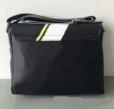 2020 New Fashion Men Shoulder Bag Designer Crossbody PU Leather Classic Messenger Bags Casual Handbags Mens black Bags