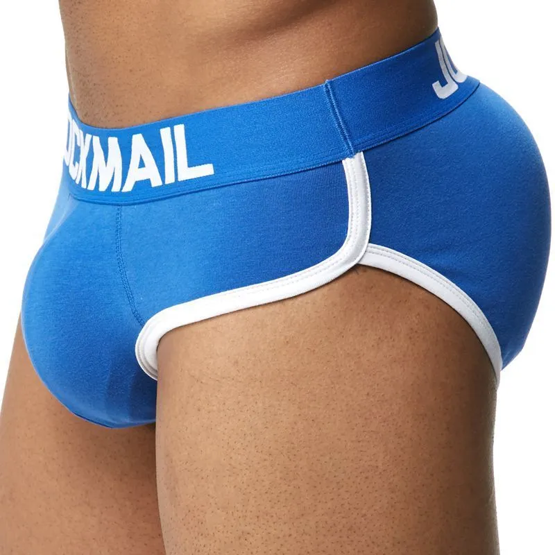 JOCKMAIL Mens Enhancing Underwear Jock Briefs With Sexy Bulge