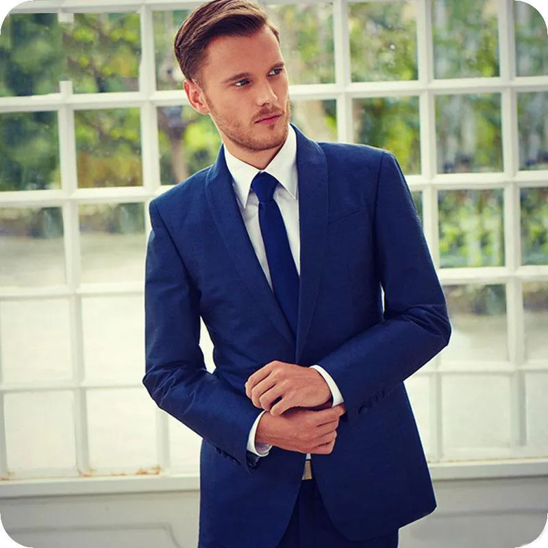 Royal blue deals prom suits 2019