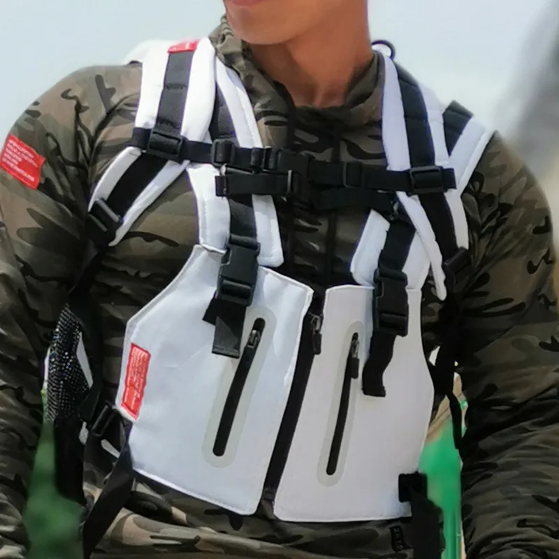 Tactical Reflective Chest Rig Bag For Men Functional Outdoor