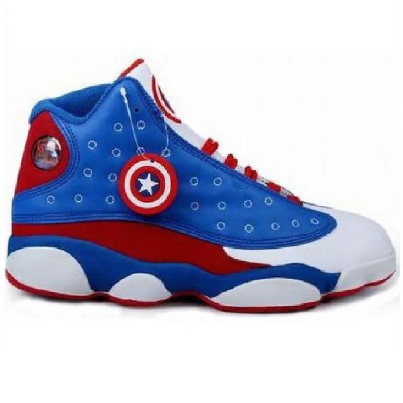 Captain america jordan 13s sale