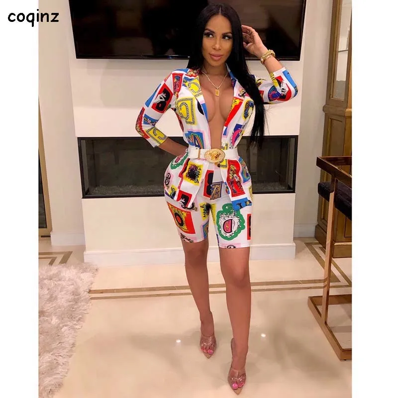 Plus Size Set Women Club Outfits Two Piece Set Top And Shorts Matching Clothes CM585 from Dhgate Women's Tracksuits