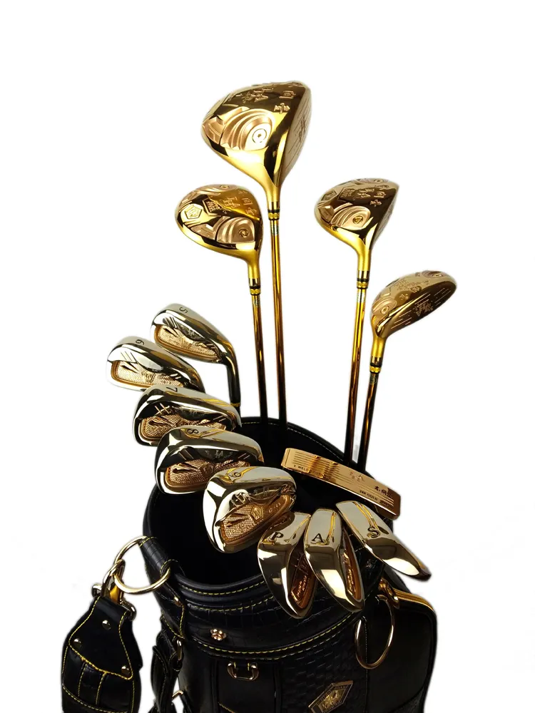 ICHIRO HONMA IHA Premium مجموعة كاملة من Golf Club Gold Set FW 1