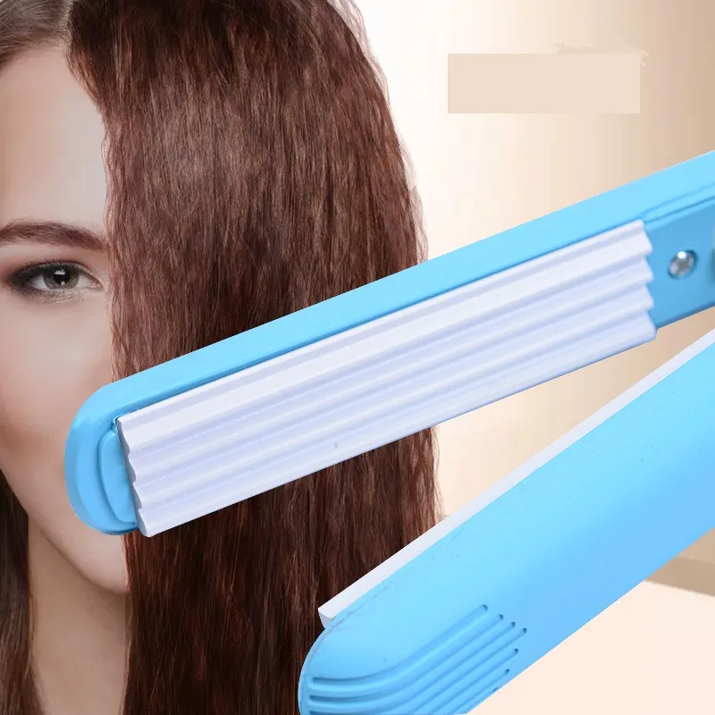 Tragbare Flauschige Kleine Wellen Well Curling Haar Elektrische Haarglätter Crimper Haar Curlers Curling Eisen Styling Werkzeuge