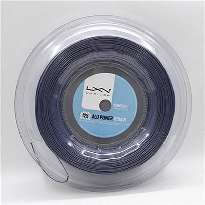 Luxilon ALU Power 17 – Cordage De Tennis 200 M – Polyester, Diam. 1,25 Mm – Puissance Et Contrôle, Utilisé Sur Le Circuit Pro