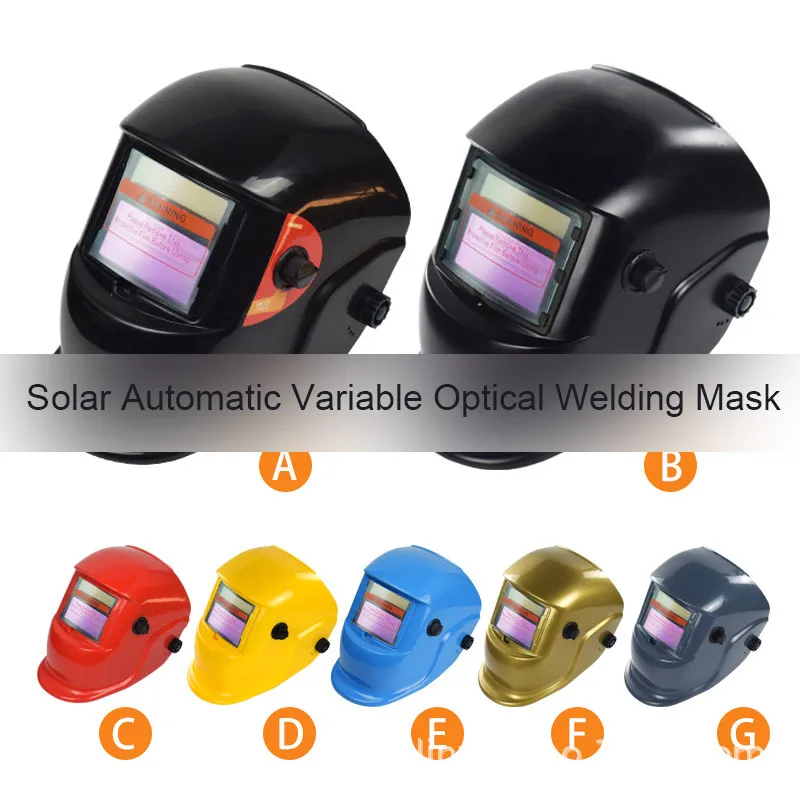 ALKTech 1pc Solar Automatic Welding Helmet Mask Automatic Dimming Welding Shielding MIG TIG Arc Welding Shielding Protection Tool