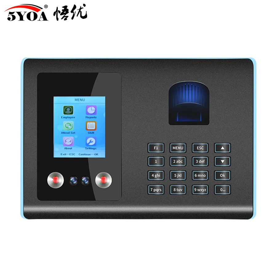 AF01 Facial Biométrica Facial Fingerprint Recognition Time System System Machine Device Machine