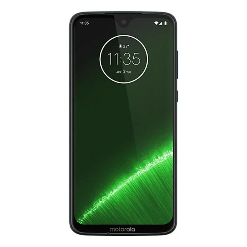 Oryginalny Lenovo Motorola G7 Plus 4g LTE Telefon komórkowy 6GB RAM 128GB ROM Snapdragon 636 OCTA Core 6.24 "16.0mp ID Fingerprint ID Smart Telefon komórkowy