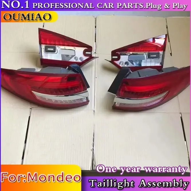 Accessori per auto Fanale posteriore 2017-2019 Per Ford Mondeo Fusion Fanali posteriori Fanale posteriore a LED Lampada posteriore DRL + Freno + Parco + Signbrake + retromarcia