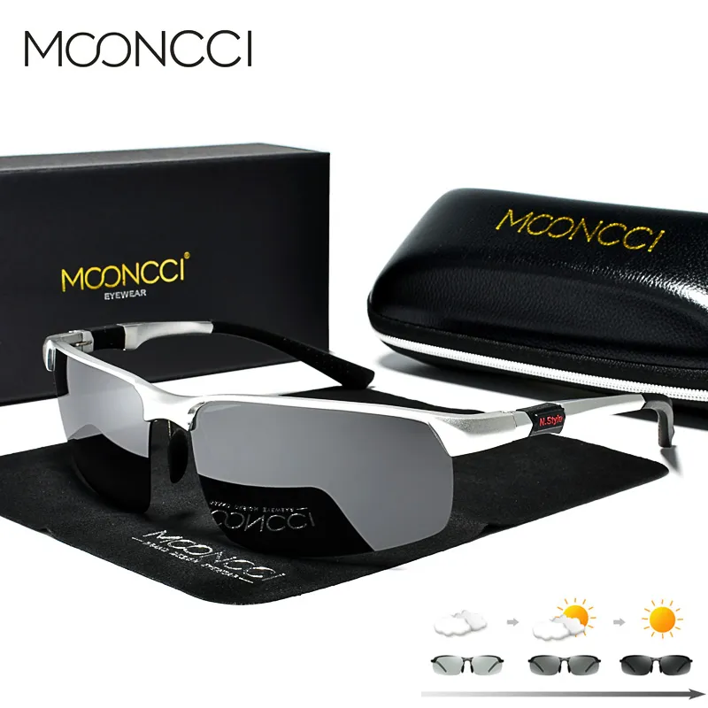 MOONCCI Gafas De Sol Fotocromáticas De Aluminio Para Hombre, Gafas Camaleón  Polarizadas, Gafas De Conducción HD Para Hombre, Gafas Antideslumbrantes Para  Hombre De 14,54 €