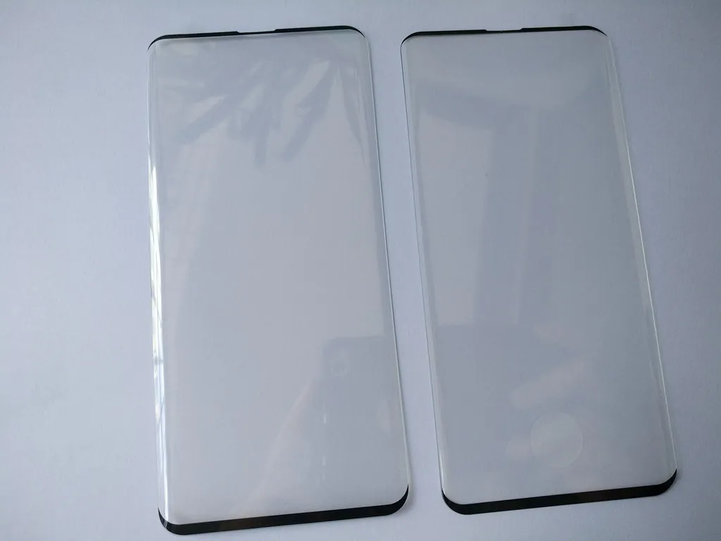 EDGE GLUE 3D شاشة منحنية زجاج مقوى واقي لشاشة Samsung Galaxy S10 S10 5G S10 PLUS