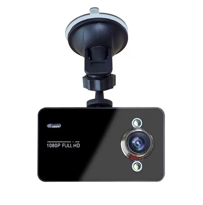 K6000 2.4" Full HD 720P TFT Camera Car DVR Camera Recorder videocamera portatile della camma del precipitare del veicolo con G-sensor Registrator con scatola al minuto DHL