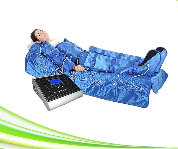 3 1遠赤外線治療電動筋肉刺激装置EMSリンパ排水圧力スーツプレスサーピースリミング機械