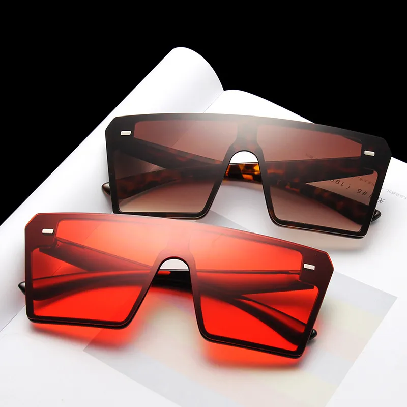 Lüks Yeni 2021 Modern Şık Boy Güneş Gözlüğü Marka Üst Kare Tasarımcı Gözlük Erkekler Kutusu Yeni Ayna Gölge Güneş Gözlüğü Kare F EUFT ile