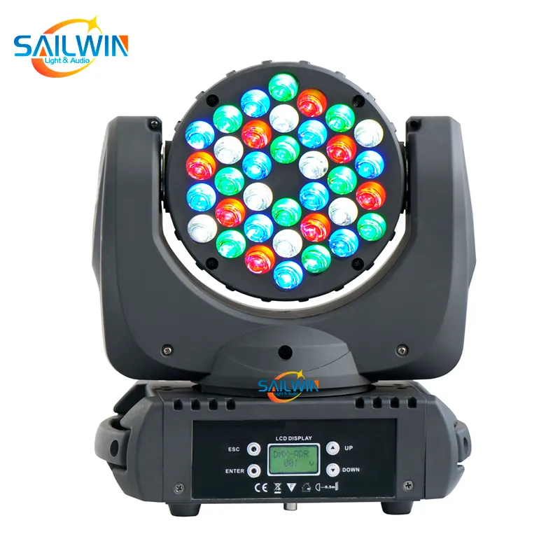 Cree Lamp High Brightness 36x3W Led Beam Moving Head Lights RGBW Linear