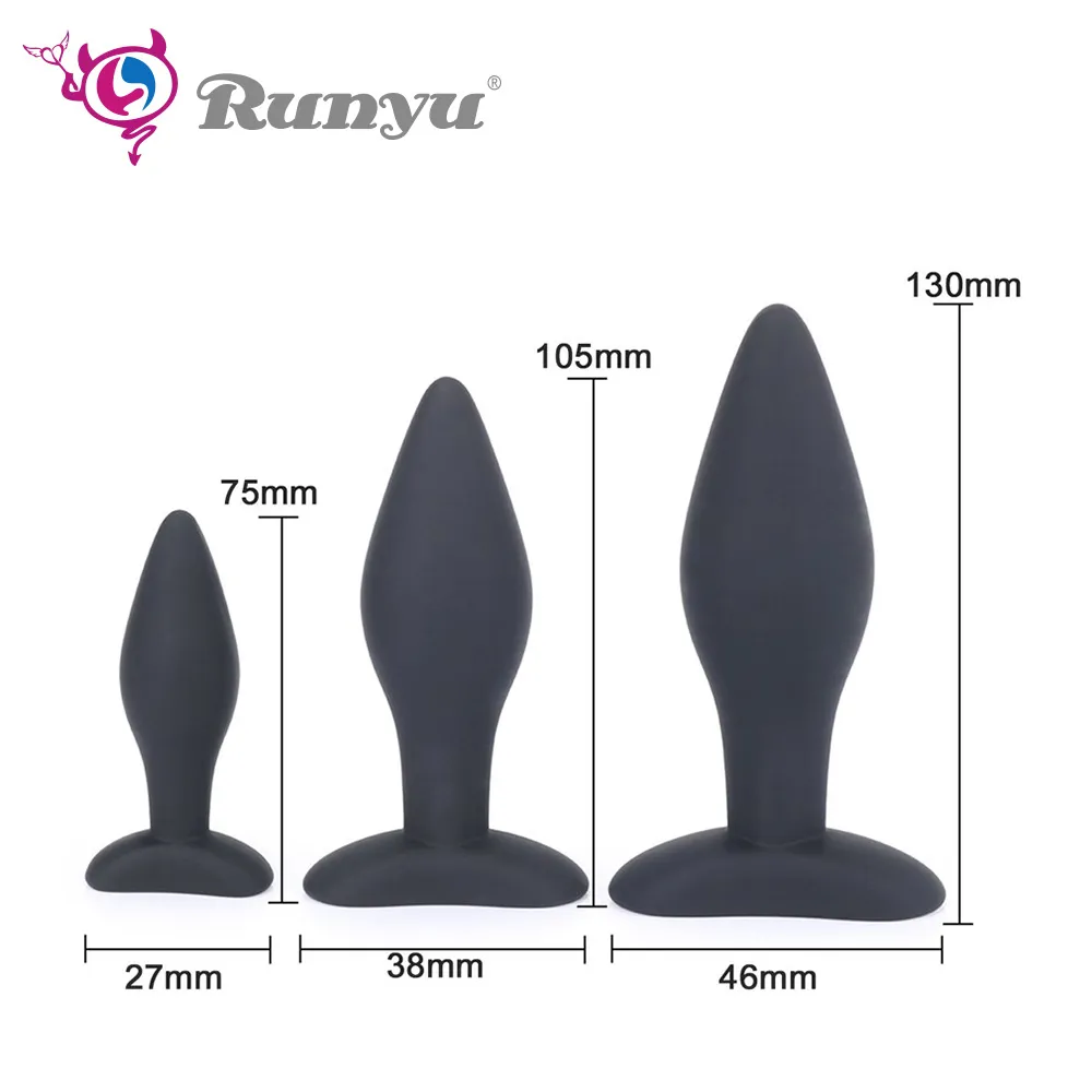 Silicone Anal Plug Set Massage Butt Plug Anus Dilator No Vibrator for Men  and Women from Dhgate Vibrators