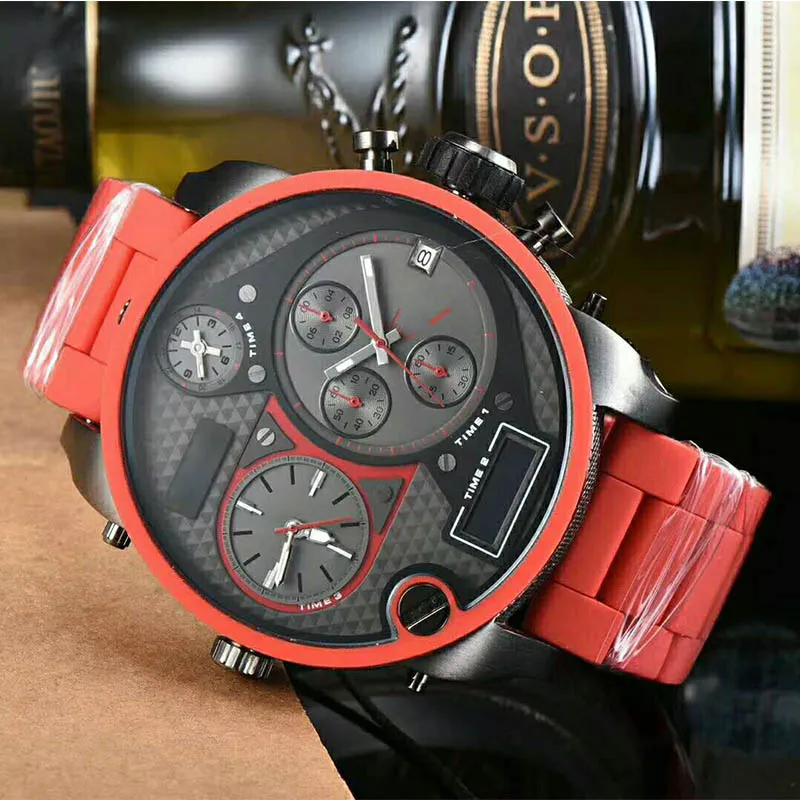 NEW Fashion Mens Watches DZ7125 DZ7127 DZ7322 DZ7279 DZ7221 DZ7278 DZ7266 DZ7234 Multifunctional quartz movement Men Military Sports Watch
