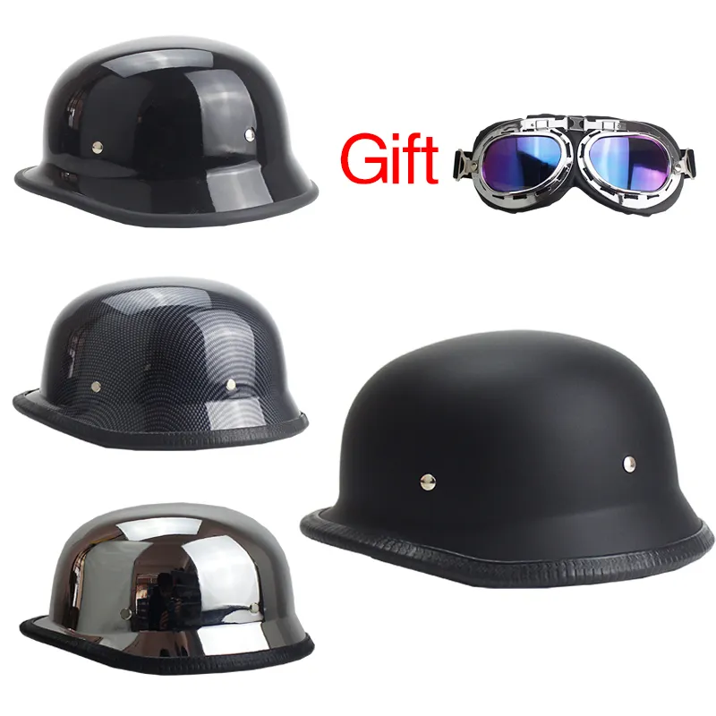 Novelty Helmet Germany army helmet popular motorcycle DOT capacete motoqueiro casco de moto German Motorcycle Half212F