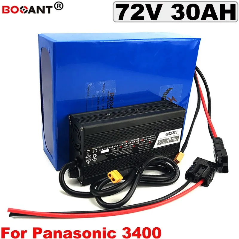 72v 30Ah E-bike Lithium ion Battery 72v for 1500W 2000W 3000W Motor electric bicycle battery 72V with 5A Charger Free Shipping