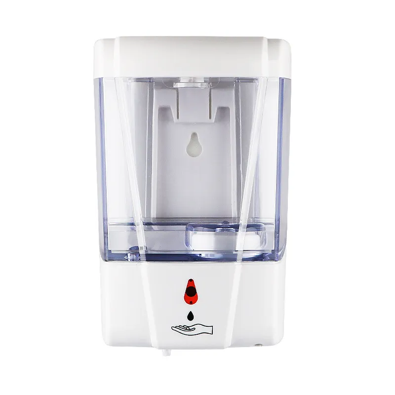 600ml Automatisk tvål Dispenser Touchless Sensor Händer Rengöring Sanitizer Dispenser Väggmonterad för Badrum Kök Tillbehör FFA4217