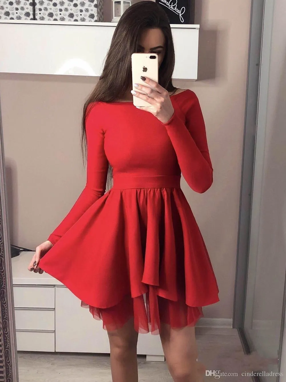 Abito Elegante Da Donna Con Spalle Scoperte E Scollo Alto, Maniche Corte, Orlo Asimmetrico, Perfetto Per Cocktail E Serate, Disponibile Dalla XS Alla 2XL