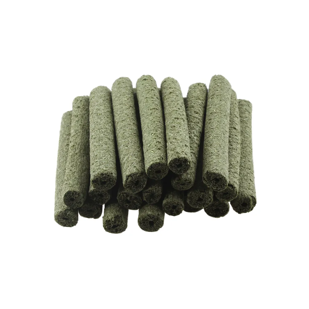 Natural Timothy Grass Chew Stick Pet Snack Molar Rod För Kaniner Chinchillas Guinea Pigs, 20 pinnar per låda