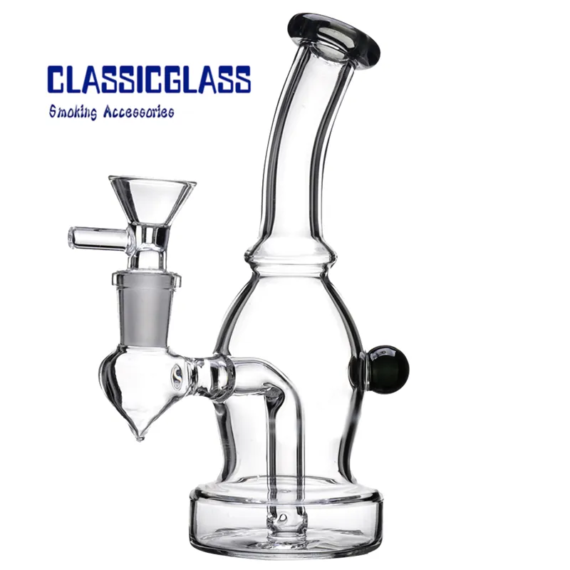 6 "Glass Bong Hookahs Water Pijp met Kom Dikke Bongs Vrouwelijke Joint Dab Oil Rig