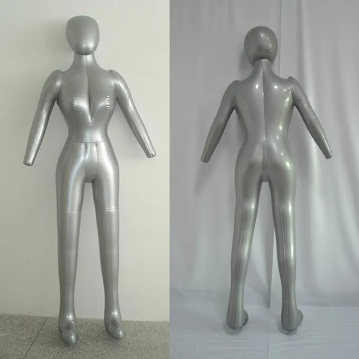 Mannequin Gonflable Femme PVC - Hauteur 165 Cm, Tour De Poitrine 88 Cm, Taille 64 Cm, Hanches 85 Cm, Gain De Place - 5