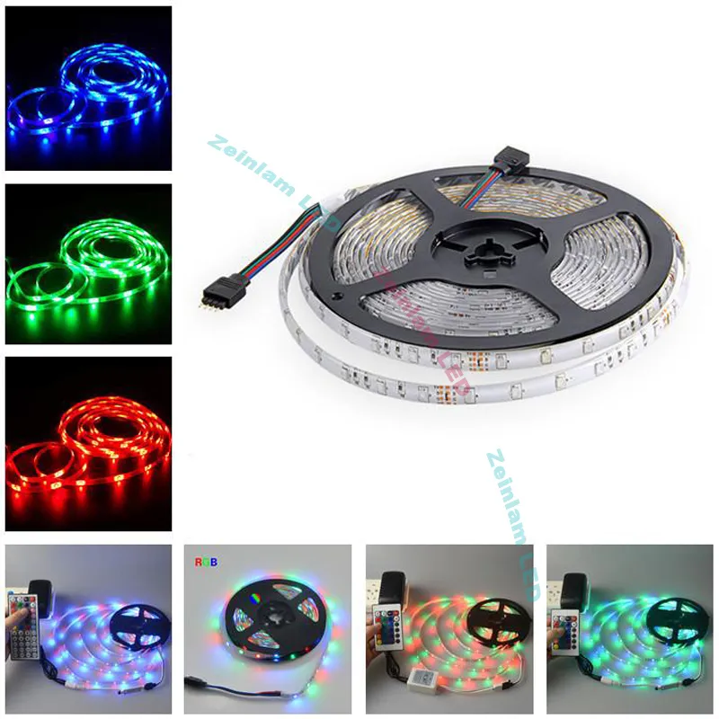 thumbnail image 2 of SMD 5050 RGB CCT LED Strip Lights – Waterproof IP65, DC 12V/24V, 5m To 50m, Dimmable & Multicolor 2 of 6
