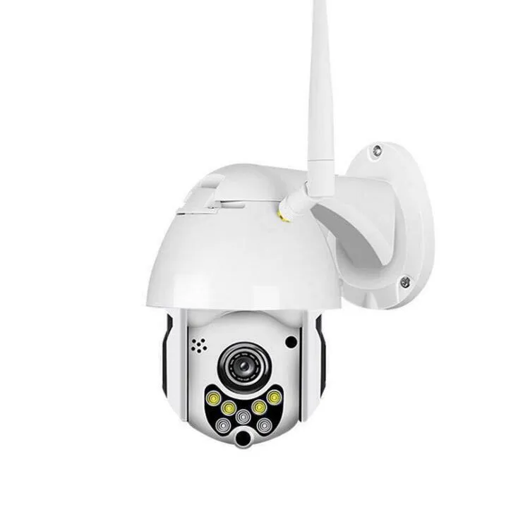 1080p 2MP 무선 IP 카메라 속도 돔 CCTV 보안 카메라 야외 IR 야간 투시경 오디오 P2P 와이파이