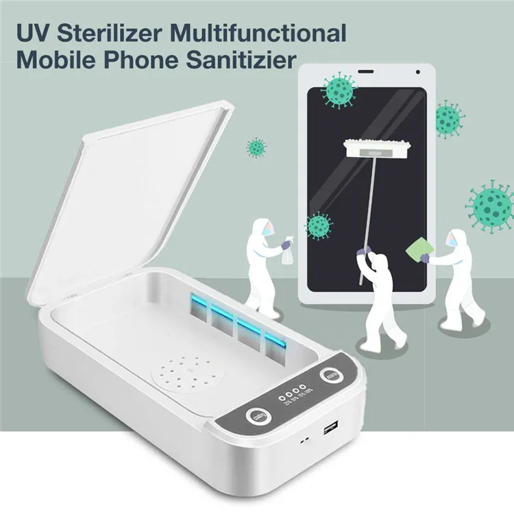 Sterilizzatore UV Portatile A Batteria Per Smartphone E Piccoli Oggetti – Elimina Il 99,9% Dei Batteri, Compatto E USB