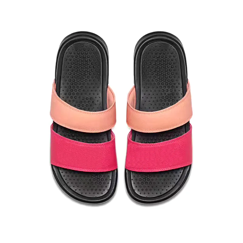 Hot Sale-pers BENASSI summer huaraches slippers black white loafers fash