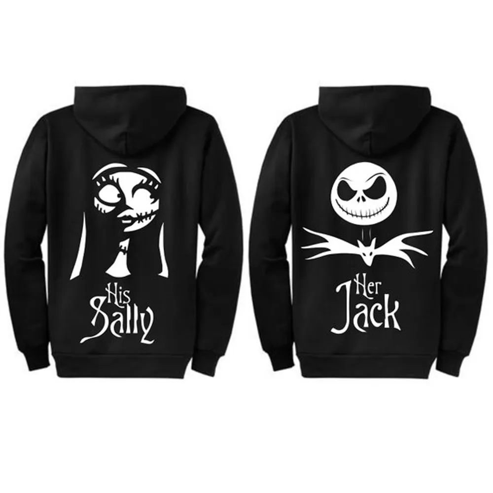 His sally her top jack hoodies