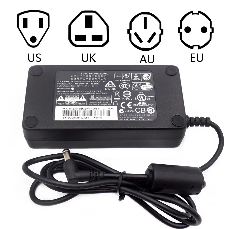 AC Power Adapter Fonte Para NAS QNAP TS-219P II AC Power Adapter Fonte Para NAS QNAP TS-219P II