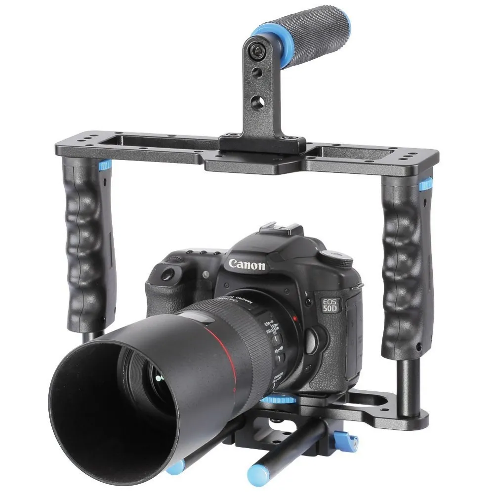 Camera Rig Morros DSLR Rig Shoulder Mount Rig Stabilizer And Camera Rig Morros DSLR Rig Shoulder Mount Rig Stabilizer And