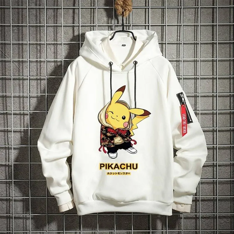 Anime Hoodies Erkekler Kawaii Baskı Hoodie Sevimli Karikatür Kazak Kazak Cosplay Unisex Moletom Kapşonlu Hoodie