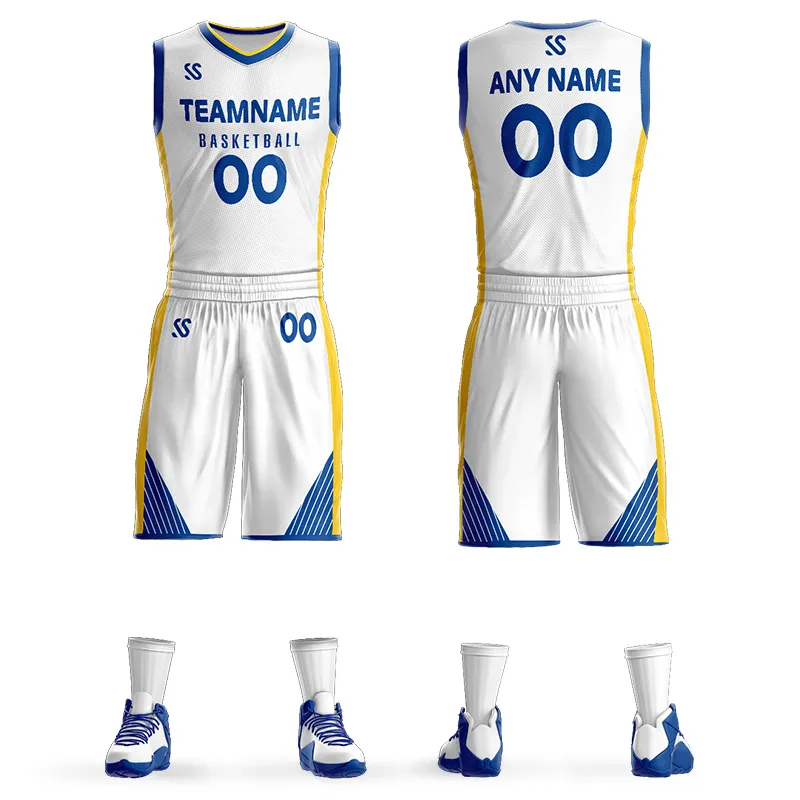 Personalizado Mens Basketball Jersey Define DIY Uniformes Kits Meninos Esportes Vestuário Dwyane Wade Whiteside Respirável Personalizado Equipe Da Faculdade